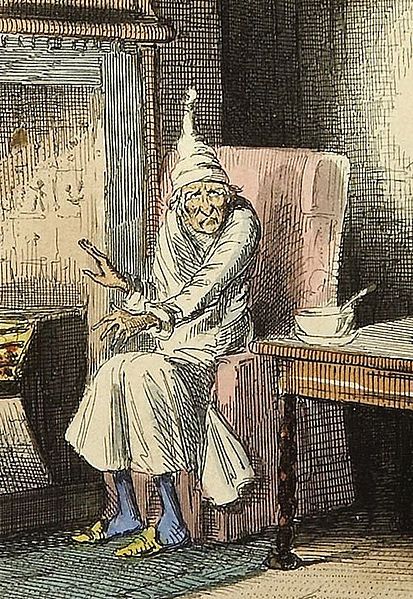 Scrooge-from-Charles-Dickens-A-Christmas-Carol-image-by-John-Leech-public-domain