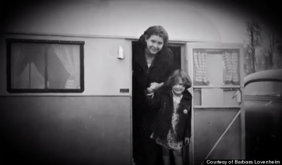 Gloria Steinem with her mother, Ruth