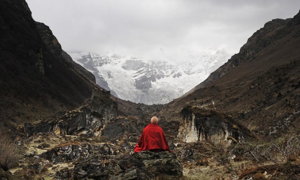 Unattiributed photograph of Matthieu Ricard found on the TED WordPress blog.