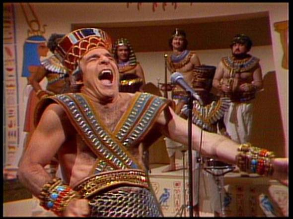 Steve Martin as King Tut