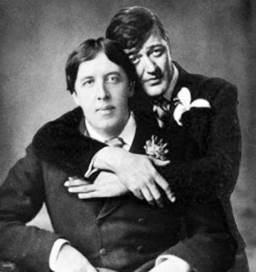 Oscar Wilde and Stephen Fry